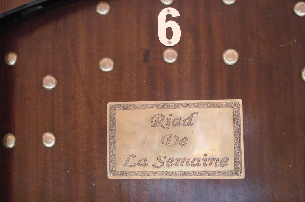 Riad De La Semaine มาร์ราเกช ภายนอก รูปภาพ